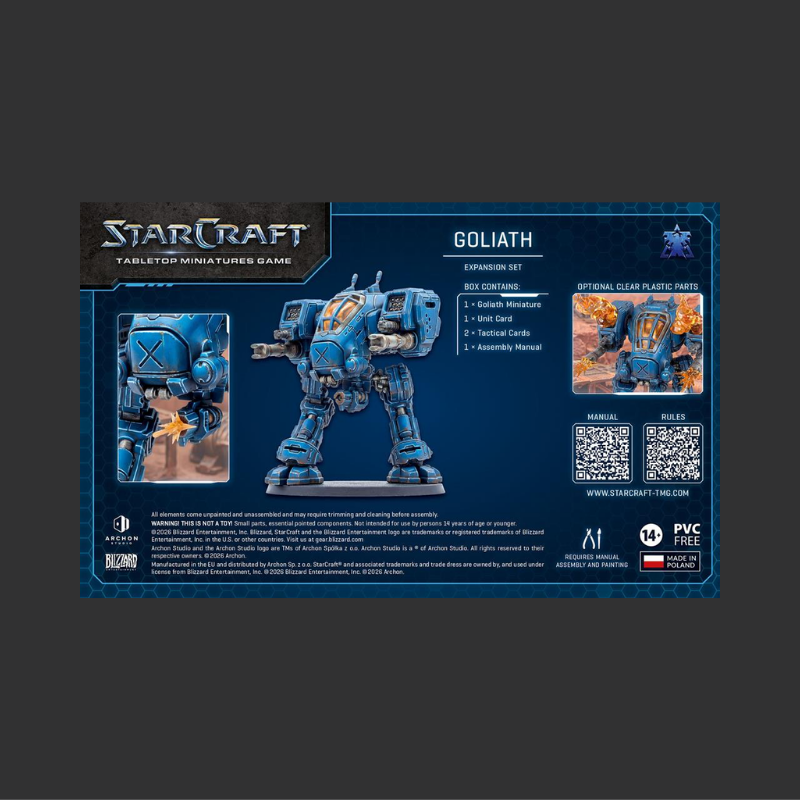 STARCRAFT® THE MINIATURES GAME - GOLIATH - TERRAN - EXPANSION SET - EN