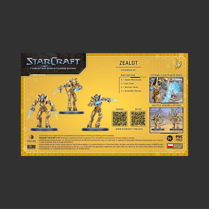 STARCRAFT® THE MINIATURES GAME - ZEALOT - PROTOSS - EXPANSION SET - EN