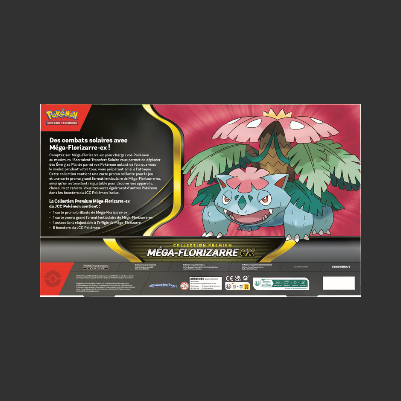 Pokémon JCC : Collection Premium Méga-Florizarre-ex - FR