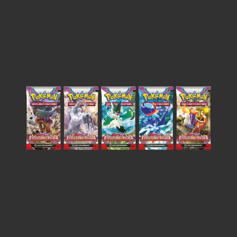 Pokémon JCC - Écarlate et Violet - Pack de Booster EV02 (Display x36)