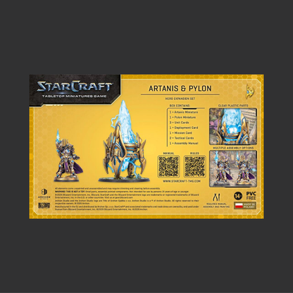 STARCRAFT® THE MINIATURES GAME - ARTANIS (HIERARCH) - PROTOSS - HERO EXPANSION SET - EN