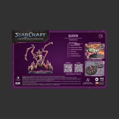 STARCRAFT® THE MINIATURES GAME - QUEEN - ZERG - EXPANSION SET - EN