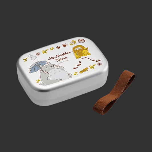 GHIBLI - MON VOISIN TOTORO - BOÎTE À BENTO EN ALUMINIUM TOTORO ET CHATBUS