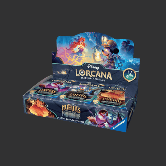 Disney Lorcana JCC : Lueurs dans les Profondeurs - Display de Boosters (24 Boosters) - FR