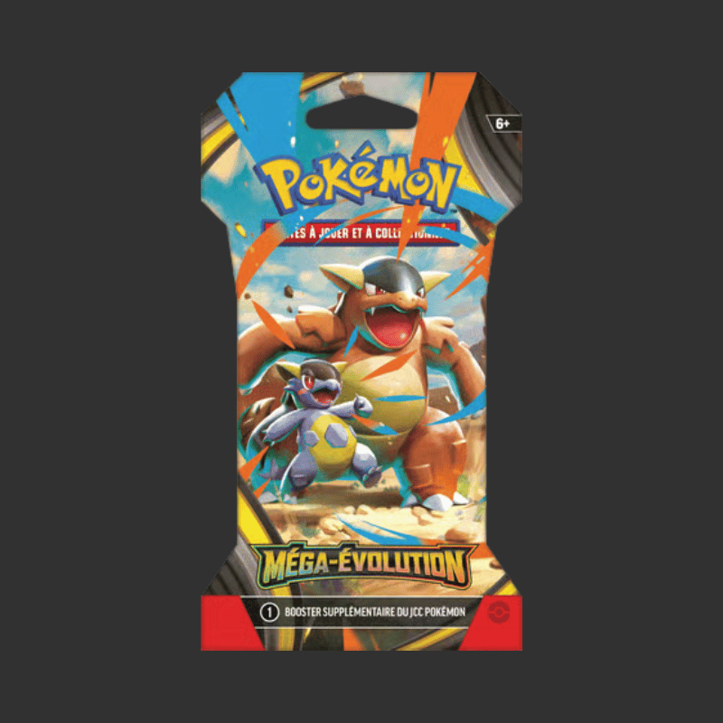 Pokémon JCC - Méga-Évolution - Pack de Booster Blister ME01 (1 Booster aléatoire) - FR