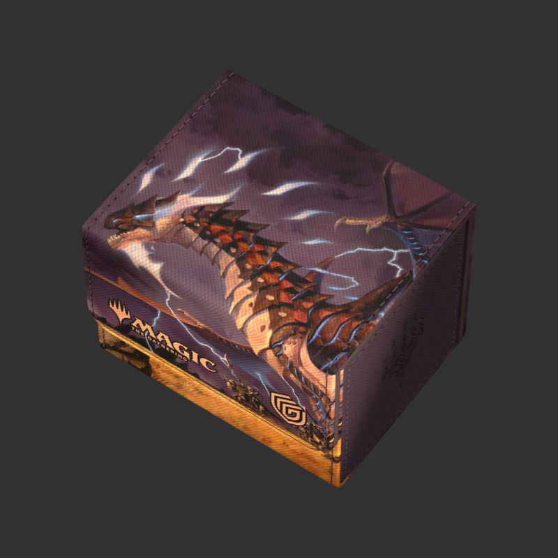 Ultimate Guard Sidewinder 100+ Xenoskin Magic: The Gathering "Tarkir: Dragonstorm" Ghostfire - Neriv, Heart of the Storm