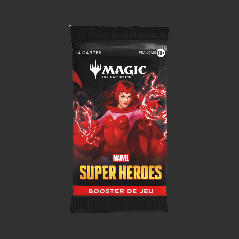 Magic: The Gathering - Boîte de Boosters de jeu Marvel Super Heroes (30 Boosters) - FR