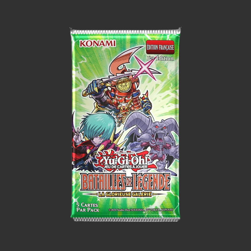 Yu-Gi-Oh! JCC - Display de Pack de Booster Batailles de Légende: La Glorieuse Galerie (24 Boosters) - FR