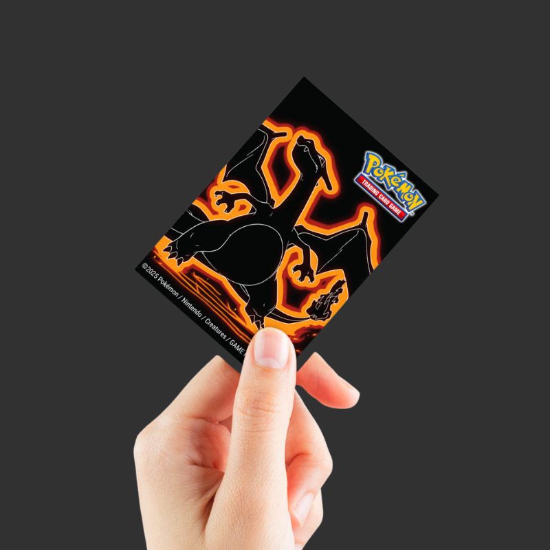 Ultra Pro - Pokémon JCC - Sachet de 105 protèges cartes Apex Neon Kanto Dracaufeu - UK