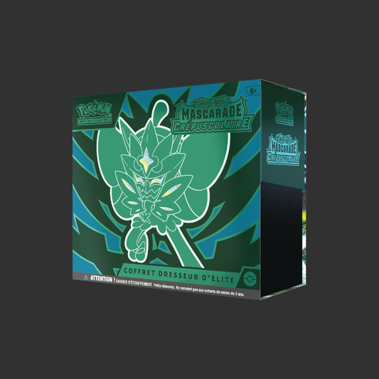 Pokémon JCC - Écarlate et Violet - Coffret Dresseur d'Élite Mascarade Crépusculaire Ogerpon