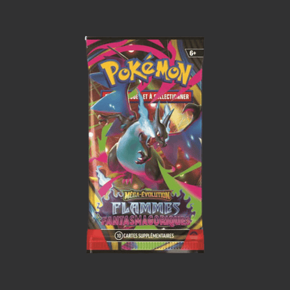 Pokémon JCC - Méga-Evolution - Pack de booster ME02 Flammes Fantasmagoriques (display x36) - FR