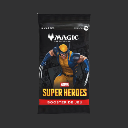 Magic: The Gathering - Boîte de Boosters de jeu Marvel Super Heroes (30 Boosters) - FR