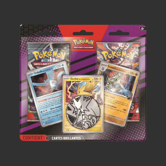 Pokémon JCC : Blister amélioré de 2 boosters (octobre 2025) - FR