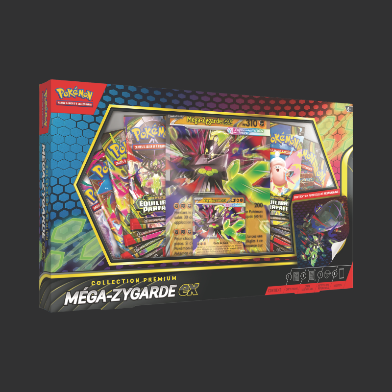 Pokémon JCC : Collection Premium Méga-Zygarde-ex - FR