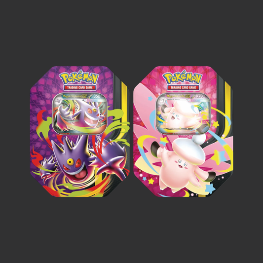 Pokémon JCC : Boîtes Méga Clair de Lune Méga-Ectoplasma-ex ou Méga-Mélodelfe-ex (1x boîte aléatoire) - FR