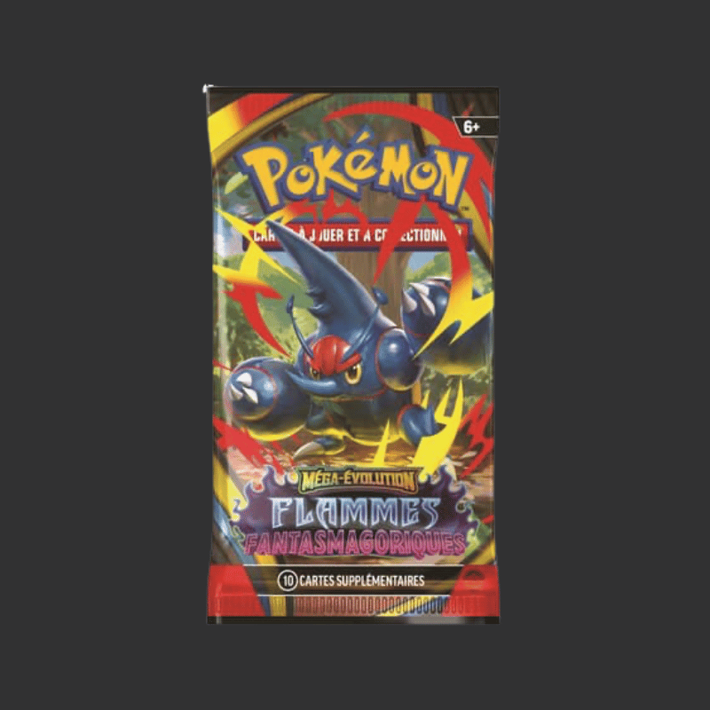 Pokémon JCC - Méga-Evolution - Pack de booster ME02 Flammes Fantasmagoriques (display x36) - FR