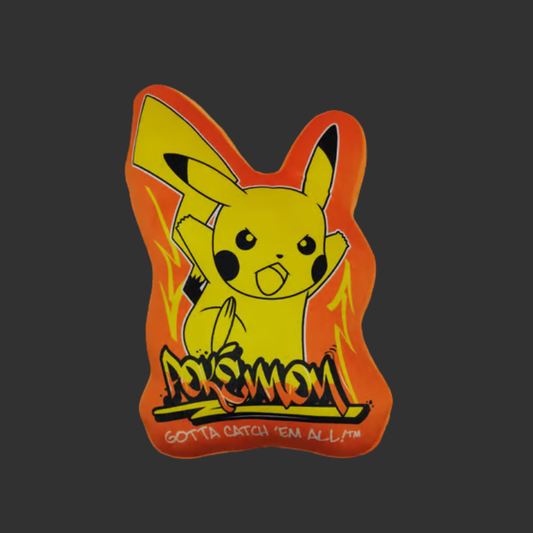 POKÉMON - COUSSIN PREMIUM EN VELBOA EN FORME DE PIKACHU 40CM