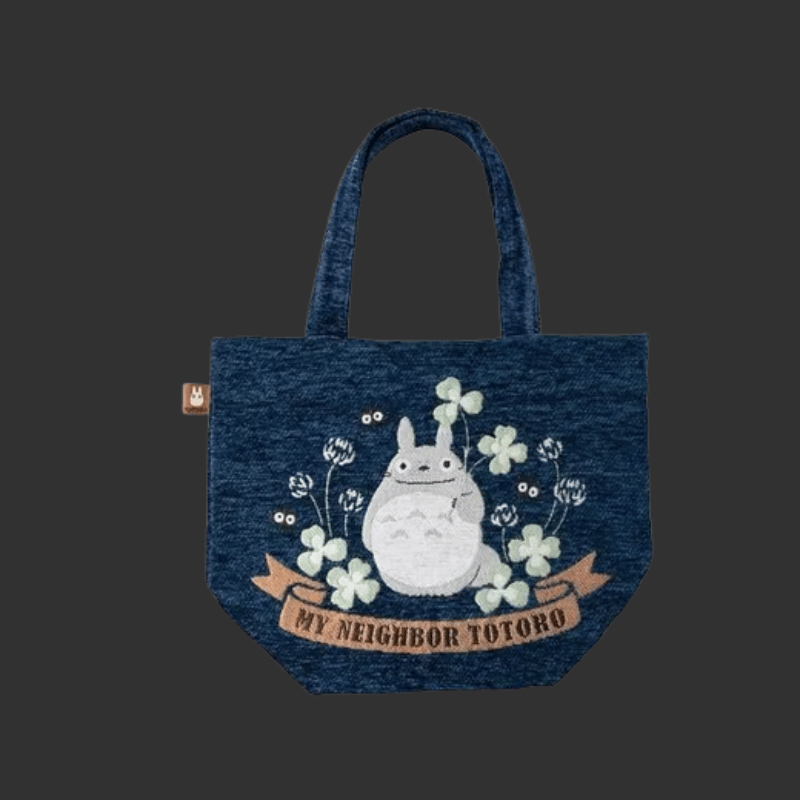 GHIBLI - MON VOISIN TOTORO - TOTE BAG TOTORO TRÈFLE