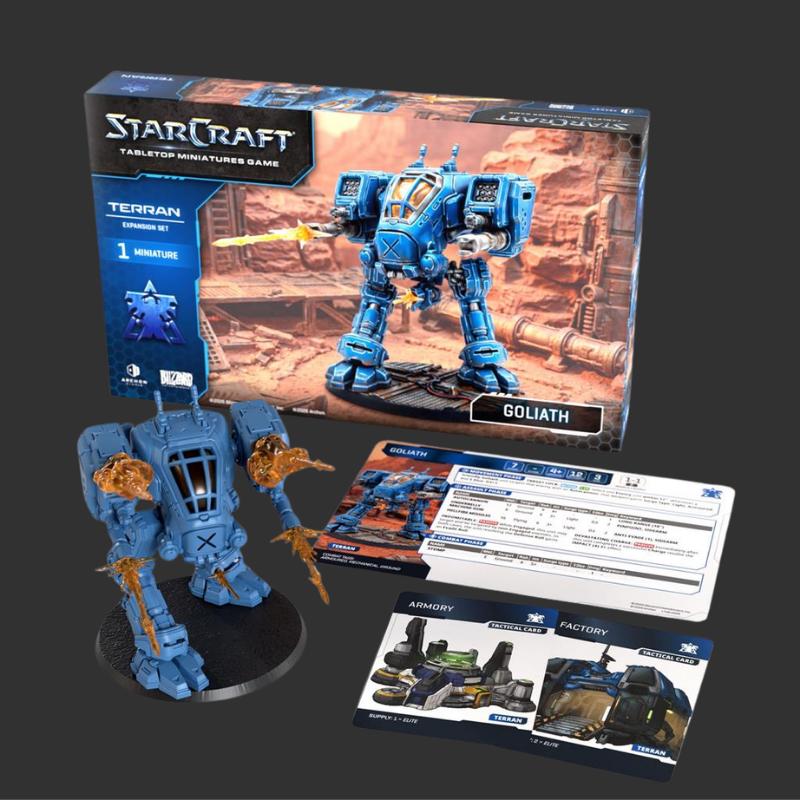 STARCRAFT® THE MINIATURES GAME - GOLIATH - TERRAN - EXPANSION SET - EN
