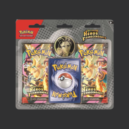Pokémon JCC - Pack de 2 boosters Méga-Évolution - ME2.5 Héros Transcendants - FR (1x boite aléatoire)