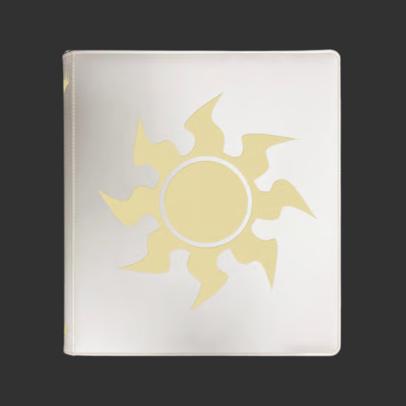 ULTRA PRO - MAGIC - THE GATHERING - MANA 8 - PORTFOLIO A4 12 POCHETTES AVEC FERMETURE - PLAINES