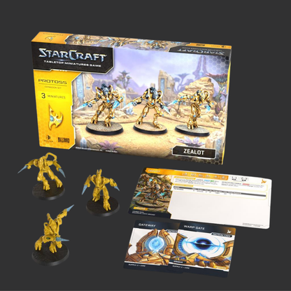 STARCRAFT® THE MINIATURES GAME - ZEALOT - PROTOSS - EXPANSION SET - EN
