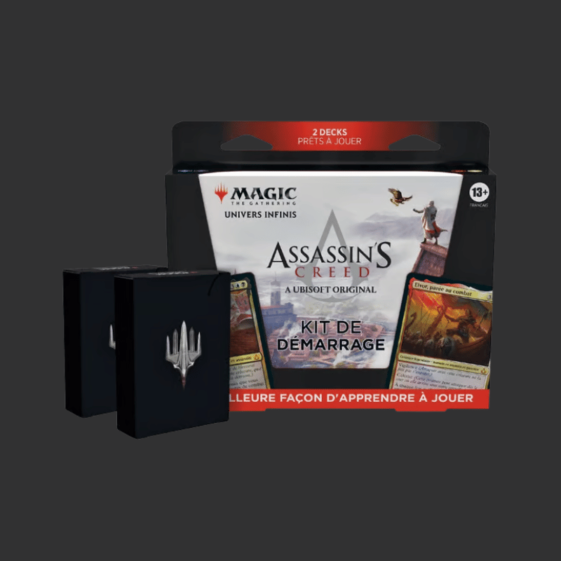 Magic: The Gathering - Univers infinis : Assassin's Creed - Kit de démarrage (2 decks prêts-à-jouer) - FR