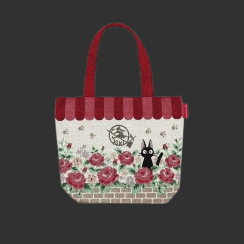 GHIBLI - KIKI LA PETITE SORCIÈRE - TOTE BAG JIJI ROSES