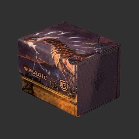 Ultimate Guard Sidewinder 100+ Xenoskin Magic: The Gathering "Tarkir: Dragonstorm" Ghostfire - Neriv, Heart of the Storm