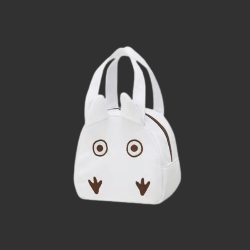 GHIBLI - MON VOISIN TOTORO - SAC À LUNCH TOTORO BLANC EN TISSU
