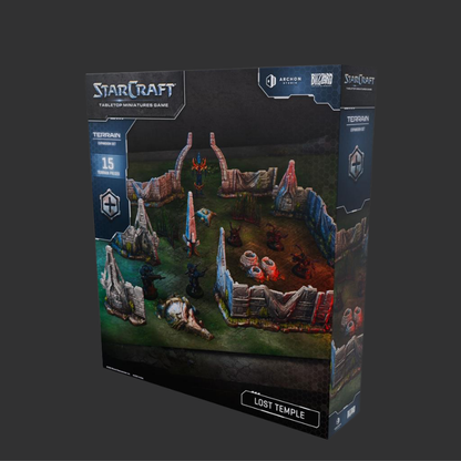 STARCRAFT® THE MINIATURES GAME - LOST TEMPLE - TERRAIN EXPANSION SET - EN