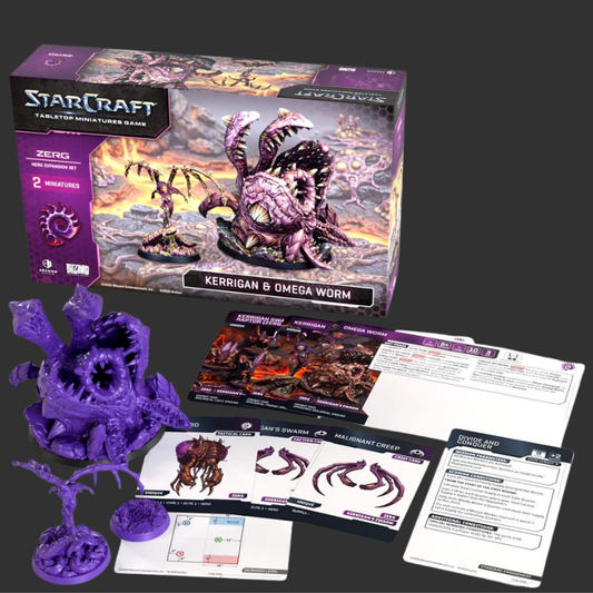 STARCRAFT® THE MINIATURES GAME - KERRIGAN (PRIMAL KERRIGAN) - ZERG - HERO EXPANSION SET - EN