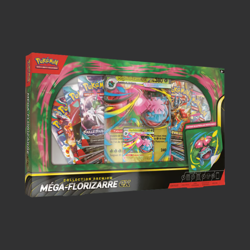 Pokémon JCC : Collection Premium Méga-Florizarre-ex - FR
