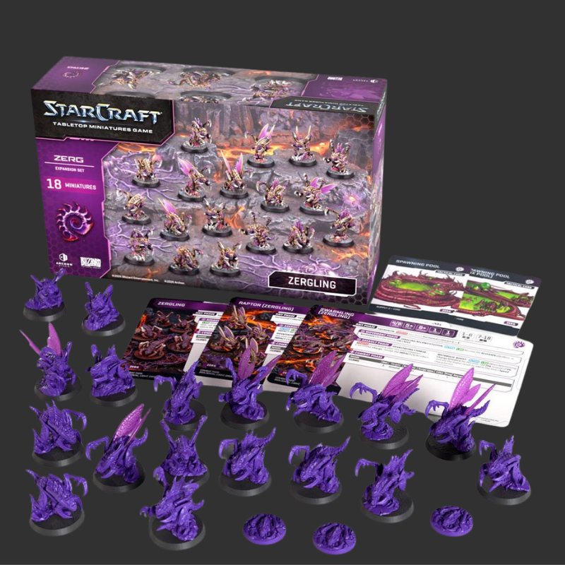 STARCRAFT® THE MINIATURES GAME - ZERGLING - ZERG - EXPANSION SET - EN