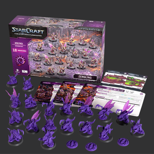 STARCRAFT® THE MINIATURES GAME - ZERGLING - ZERG - EXPANSION SET - EN