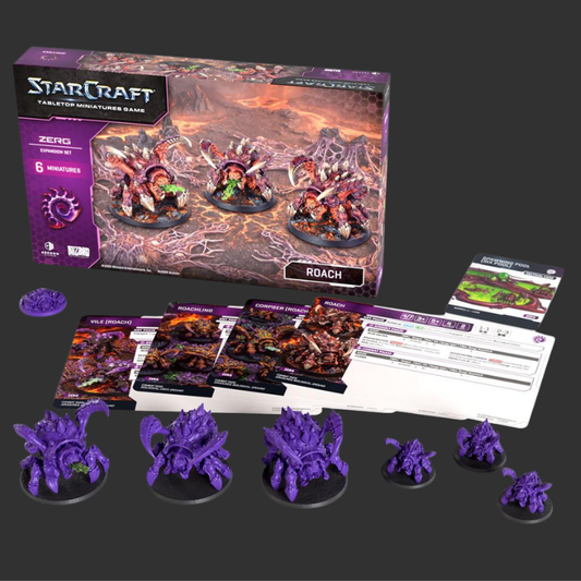 STARCRAFT® THE MINIATURES GAME - ROACH - ZERG - EXPANSION SET - EN