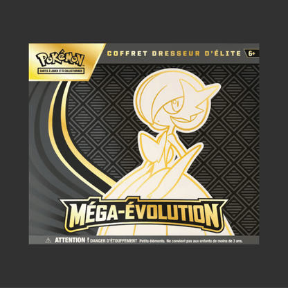 Pokémon JCC - Méga-Évolution - Coffret Dresseur d'Élite ME01 Méga-Lucario ou Méga-Gardevoir (1x coffret aléatoire) - FR