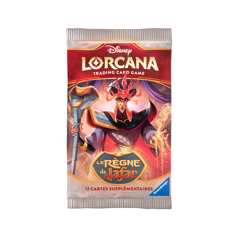 DISNEY LORCANA JCC : LE RÈGNE DE JAFAR - DISPLAY DE BOOSTERS (24 BOOSTERS) - FR