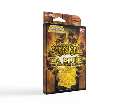 Yu-Gi-Oh! JCC - Pack de 3 Boosters La Ruée du Quart de Siècle (Tuckbox cartonné) - FR