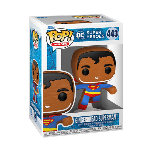 FUNKO POP! HEROES: DC HOLIDAY - GINGERBREAD SUPERMAN