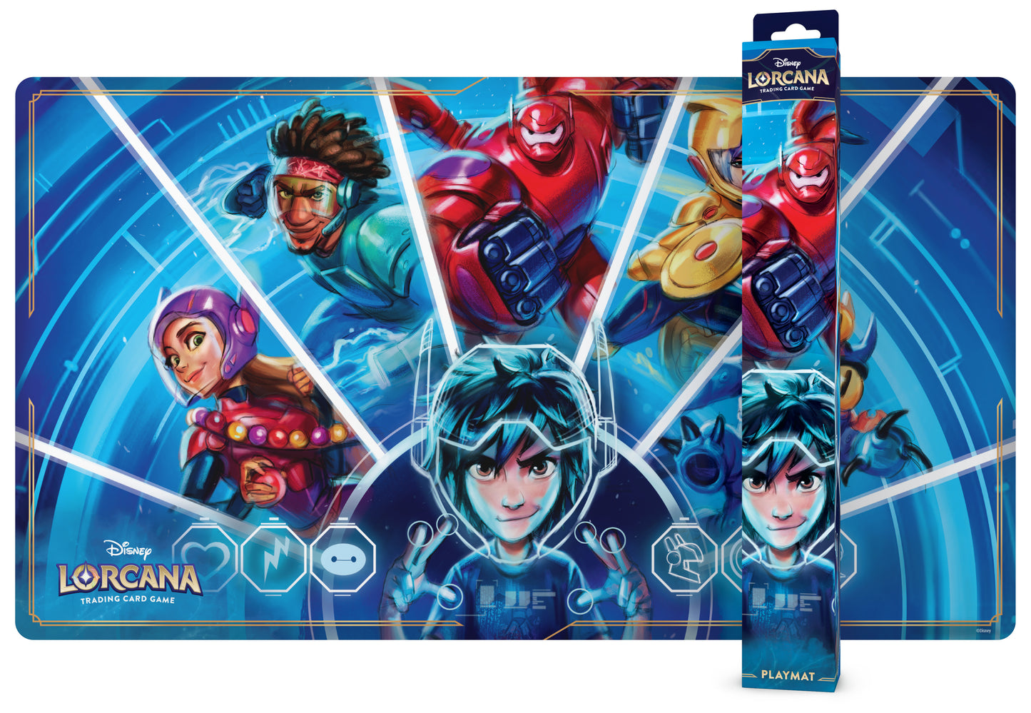 DISNEY LORCANA JCC : L'ÎLE D’ARCHAZIA - TAPIS DE JEU LES NOUVEAUX HÉROS - UK
