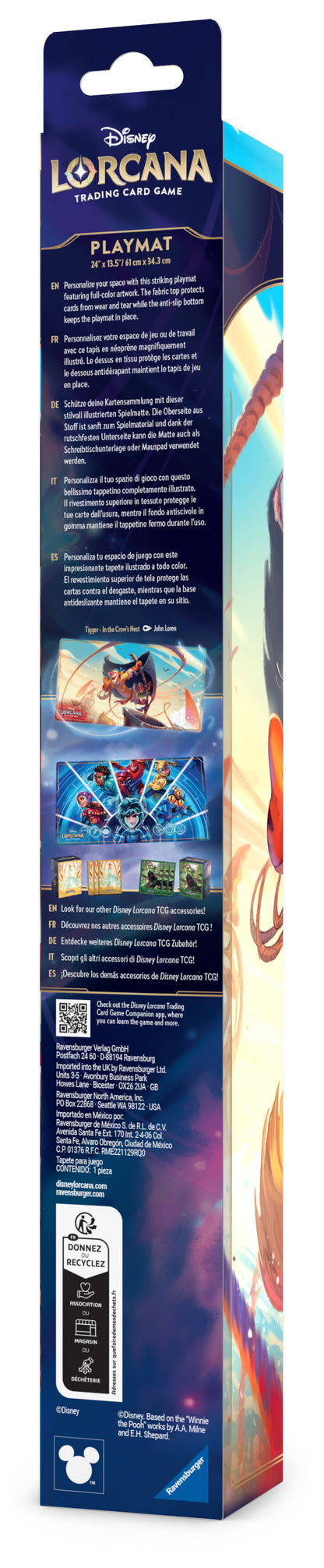 DISNEY LORCANA JCC : L'ÎLE D’ARCHAZIA - TAPIS DE JEU TIGROU - UK
