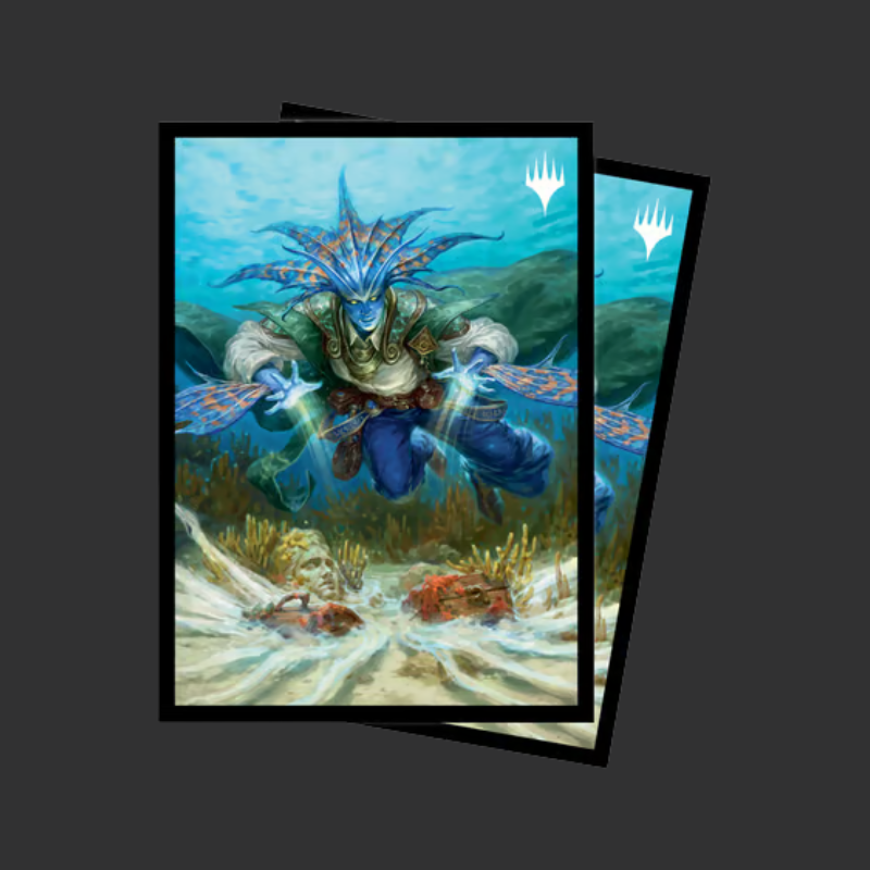 ULTRA PRO - MAGIC - THE GATHERING - MURDERS AT KARLOV MANOR - SACHET DE 100 PROTÈGES CARTES STANDARD - MORSKA, LE LIMIER SOUS-MARIN (63 X 89 MM)