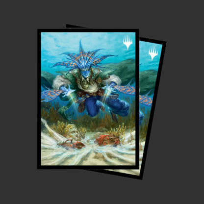 ULTRA PRO - MAGIC - THE GATHERING - MURDERS AT KARLOV MANOR - SACHET DE 100 PROTÈGES CARTES STANDARD - MORSKA, LE LIMIER SOUS-MARIN (63 X 89 MM)