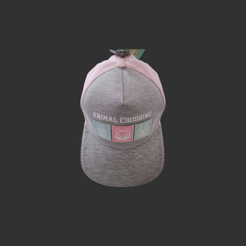 Nintendo - Casquette Animal Crossing carreaux pastel grise