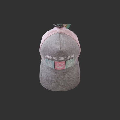 Nintendo - Casquette Animal Crossing carreaux pastel grise