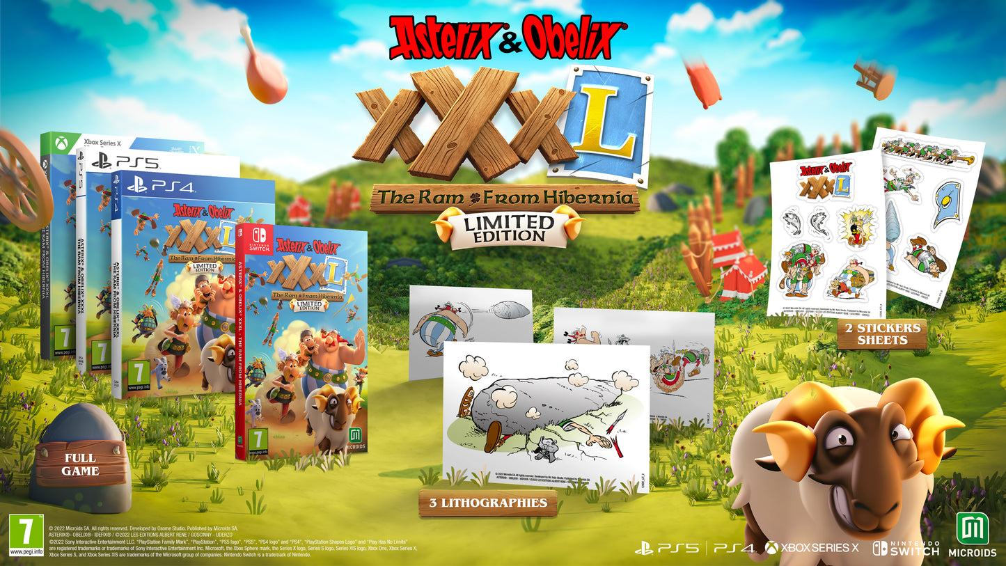 ASTÉRIX ET OBÉLIX XXXL : LE BÉLIER D'HIBERNIE - ÉDITION LIMITÉE