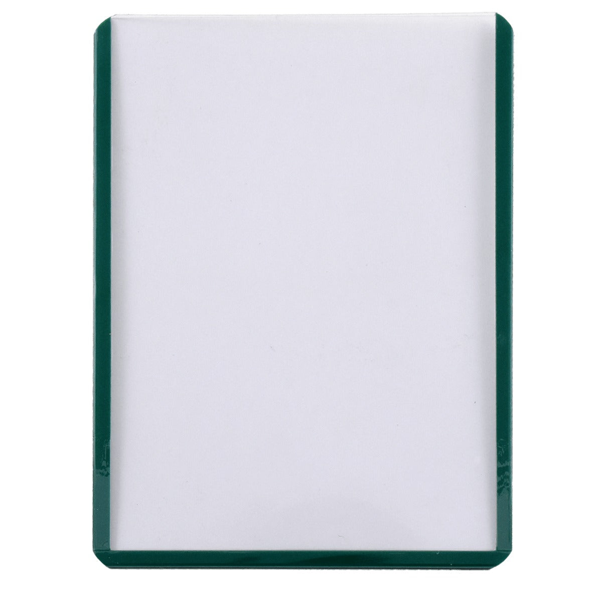 ULTRA PRO - PROTÈGES CARTES STANDARD TOPLOADER TRANSPARENT À BORDURES VERTE PAR 25 (63 X 88 MM)