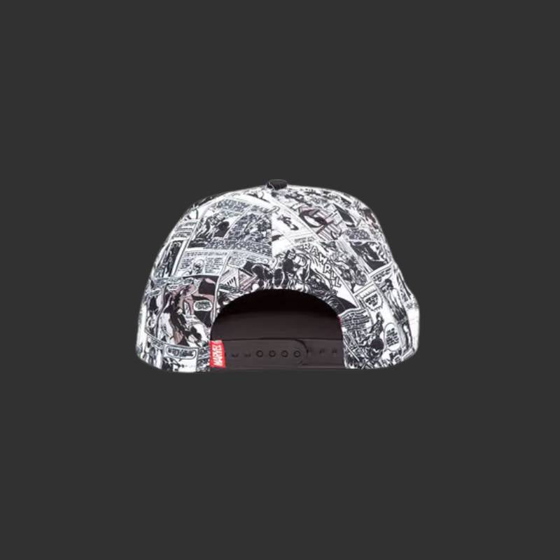 Marvel - Casquette snapback "Logo classique rouge et blanc" - Adulte