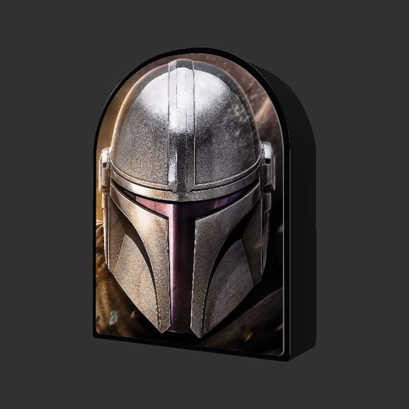 Star Wars: The Mandalorian - Puzzle lenticulaire Mando avec boîte en métal 3D 300 pcs 46x31 cm
